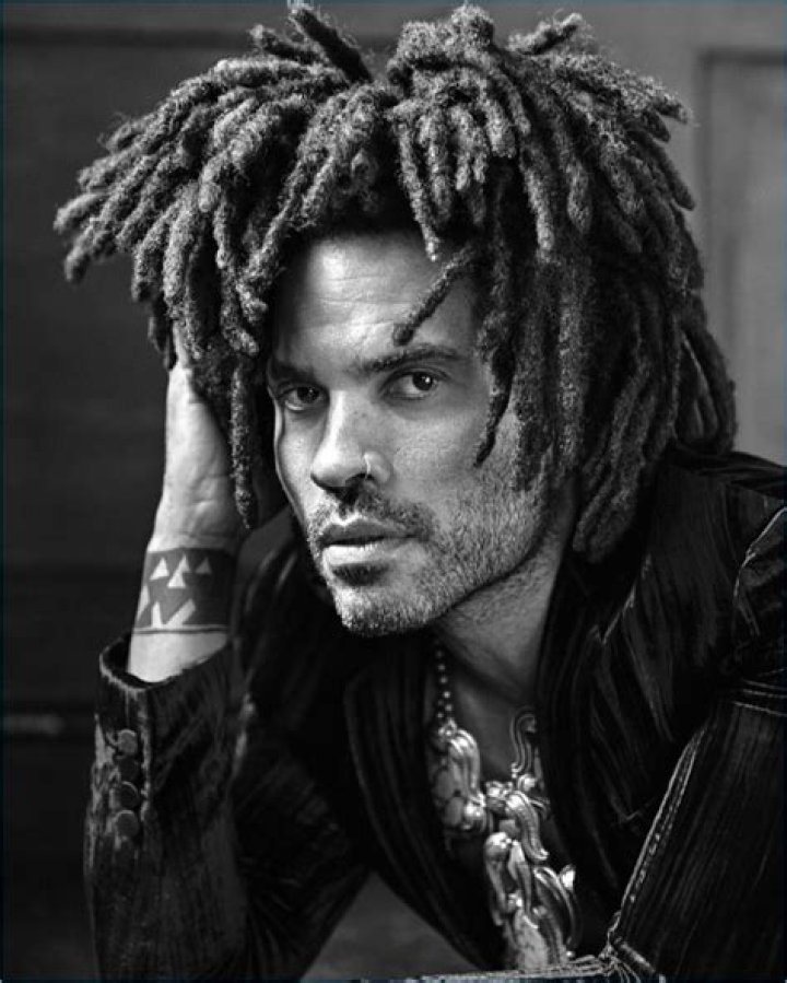 Memorable hairstyle Dreadlocks of singer Lenny Kravitz