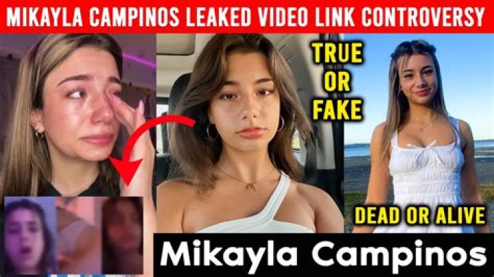 Mikayla Campinos Death Video Viral Dead Or Alive