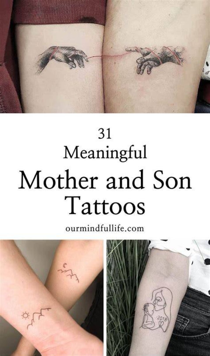 Mother Son Tattoos Designs, Ideas and Meaning Tattoos For You