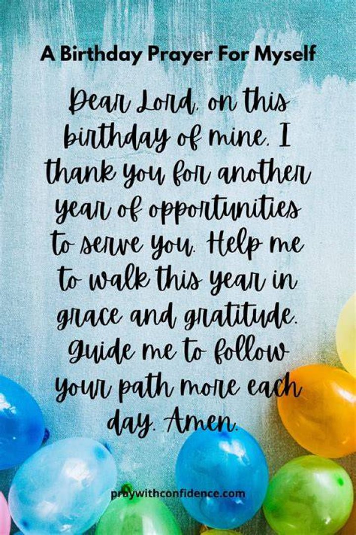my birthday prayer in islam Annamarie Greenwood