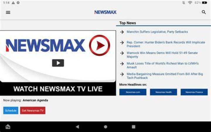 Newsmax TVAmazon.deAppstore for Android