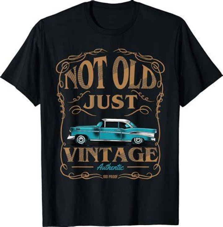 Not Old Just Vintage TShirt