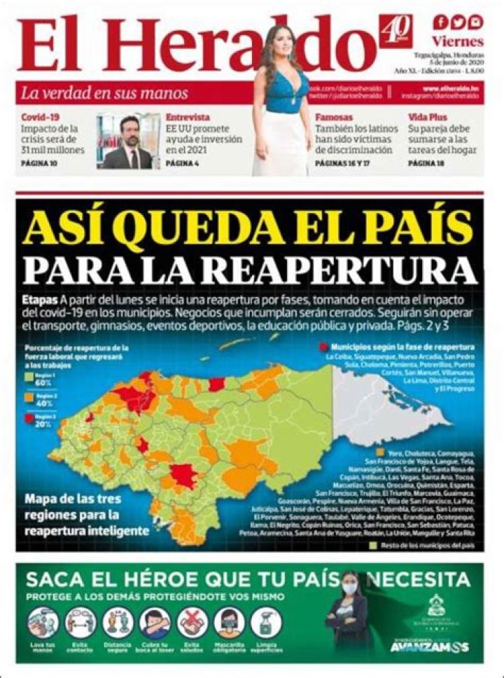 Opiniones de el heraldo honduras