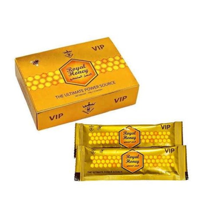 Original &ldquo;V.I.P&rdquo; Royal Honey 12 Sachets 20g Royalty Honey USA