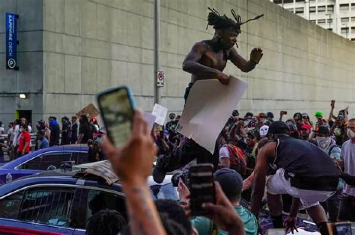 Protests in Atlanta turn violent after environmental activist's death