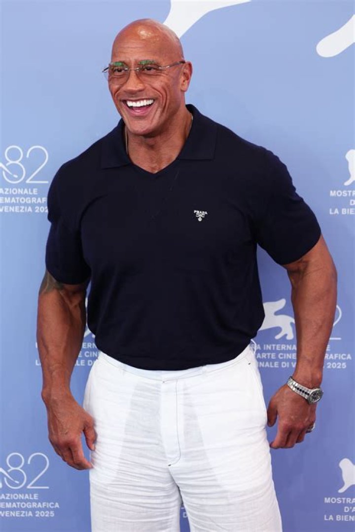 Rare photo of Dwayne Johnson and The Rock together. 9GAG