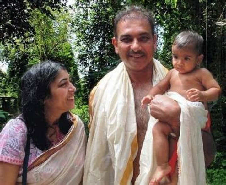 Ravi Shastri family Ravi Shastri wife and children name The SportsRush