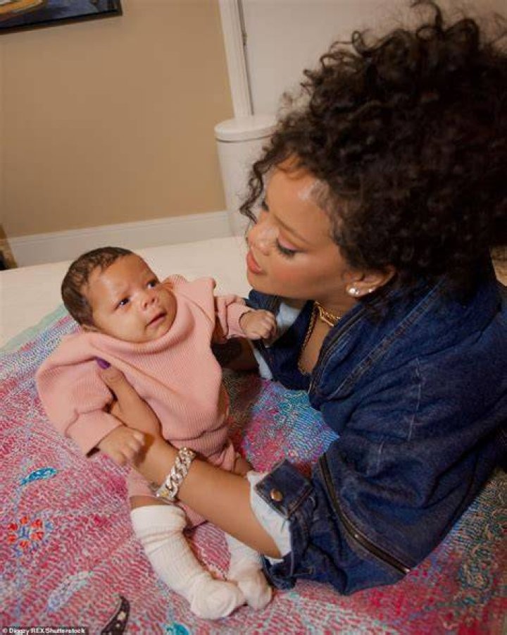 Rihanna, Baby Riot Rose, RZA, and AAP Rocky Pose for Iconic Family
