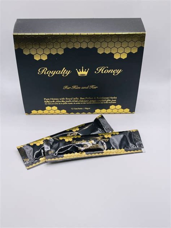 Royalty Honey 12 Sachets X 20 Grams For Him And Her Made In The USA