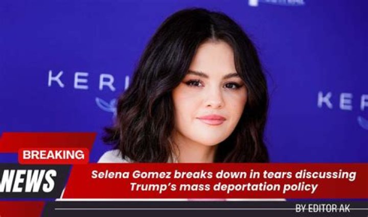 Selena Gomez breaks down on stage over Christina Grimmie's killing