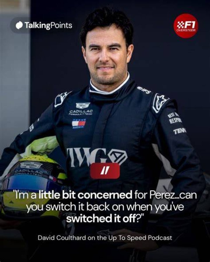Sergio Pérez Says He's 'More United Than Ever' W/ Wife After Party
