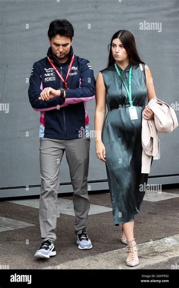 Sergio Perez Wife Get to know all about Carola Martinez FirstSportz