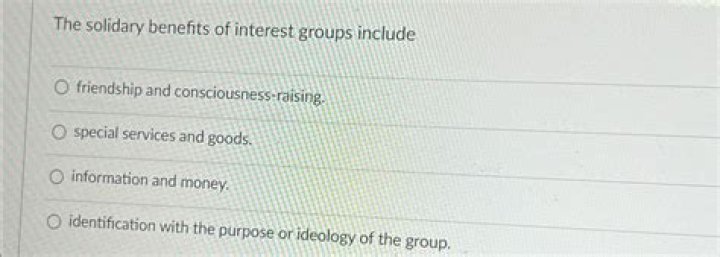 Solidary Benefits of Interest Groups Kefi Mind