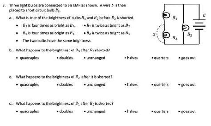 Solved 2. Two identical light bulbs are connected in series.
