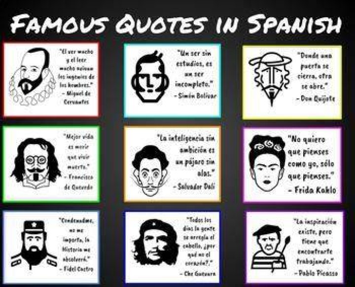 Spanish Famous People Quotes. QuotesGram