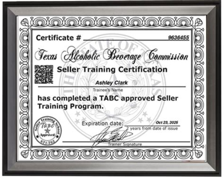 TABC Certificate tabc_certificate pdf PDF Archive