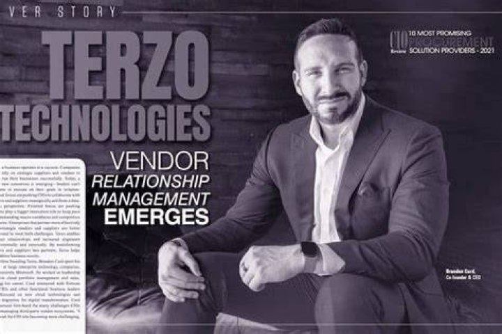 Terzo Wins Most Promising Procurement Solution Provider Terzo