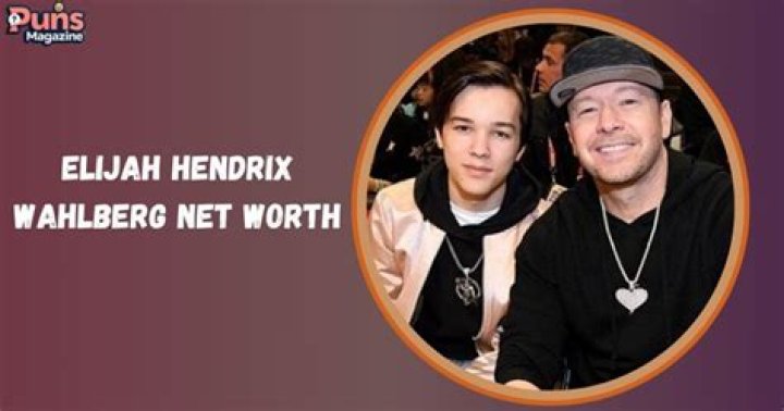 The Ultimate Guide To Elijah Hendrix Wahlberg: Biography And Facts