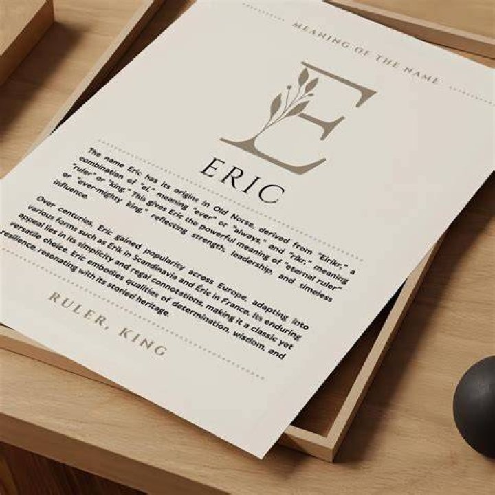 The Ultimate Guide To Eric: Age, Name Origin, And More