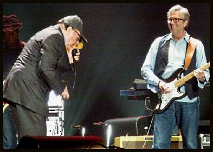 Van Morrison, Eric Clapton and more share the stage at a London charity gig