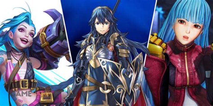 Video Game Character With Blue Hair BEST GAMES WALKTHROUGH
