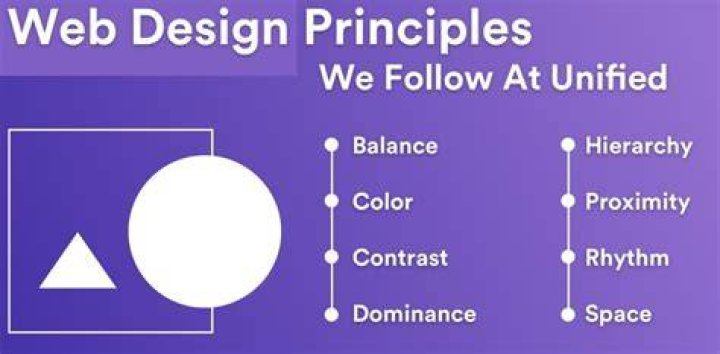 What are the 8 effective web design principles?