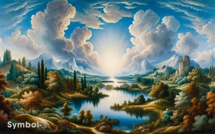 What does sand painting symbolize?