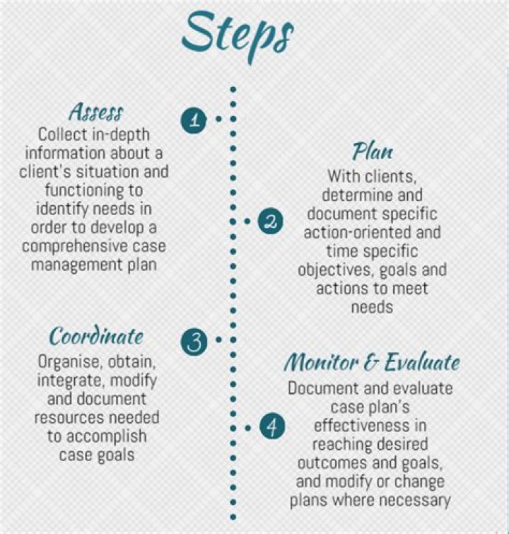 What is a case plan in social work?