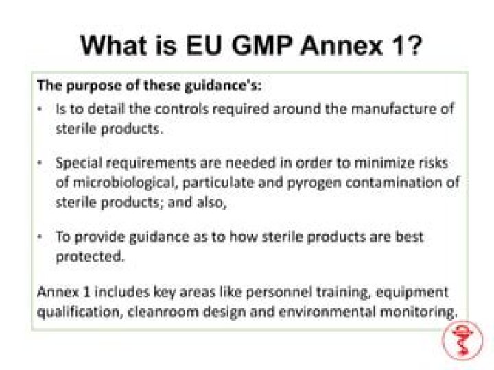 What is EU GMP Annex?
