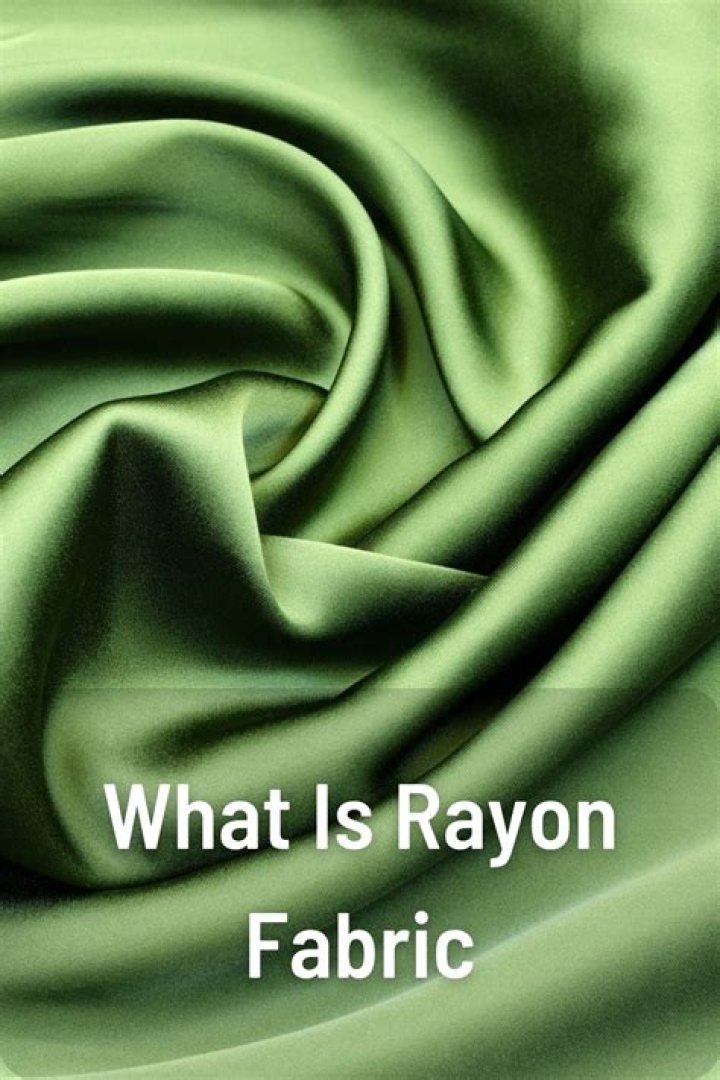 What is rayon fabric made of?