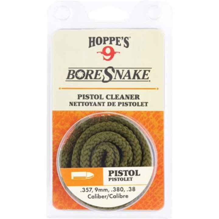 What size BoreSnake for 9mm pistol?