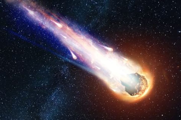 When was the last meteor fall?