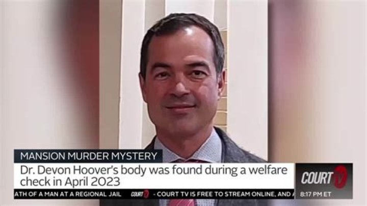 WHO KILLED DR. DEVON HOOVER?