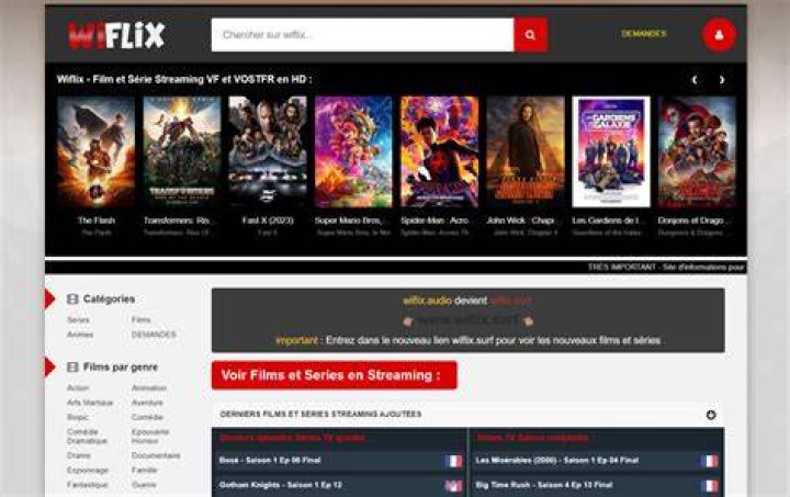 Wiflix city service de streaming de films et de s&eacute;ries pour les