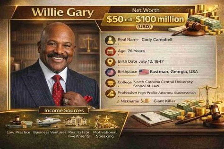 Willie E. Gary Net Worth October 2023, Salary, Age, Siblings, Bio